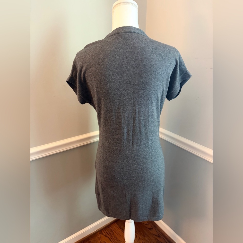 J.McLaughlin | Gray V-Neck Pocket Dress – Size Small - Picture 3 of 9